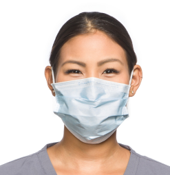 Alternative view of Halyard Fluidshield* Level 2 Procedure Mask (ASTM F2100-11 Level 2 Protection) (1 Box of 50)