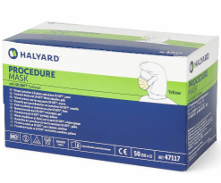 Halyard Procedure Mask with So-Soft Ear-loops (1 Box of 50)