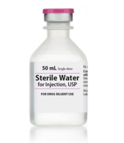 Sterile Water USP 50 mL (1 bottle)