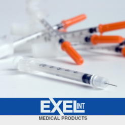 Alternative view of Exel Insulin Syringes
